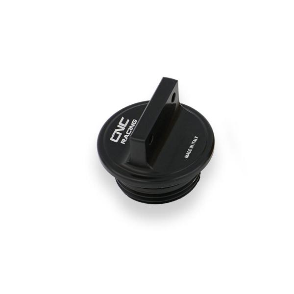 Tappo carico olio CNC Racing nero Corse Ducati Monster S4R 2003-2008