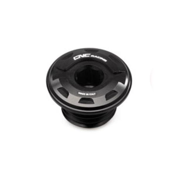 Tappo carico olio CNC Racing nero Gear Ducati Multistrada V4 Rally 2023