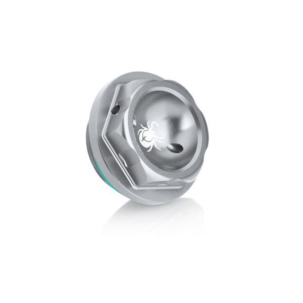 Paraxite silver engine oil cap M30x1.5 Kawasaki ZX10R Ninja 2008-2011