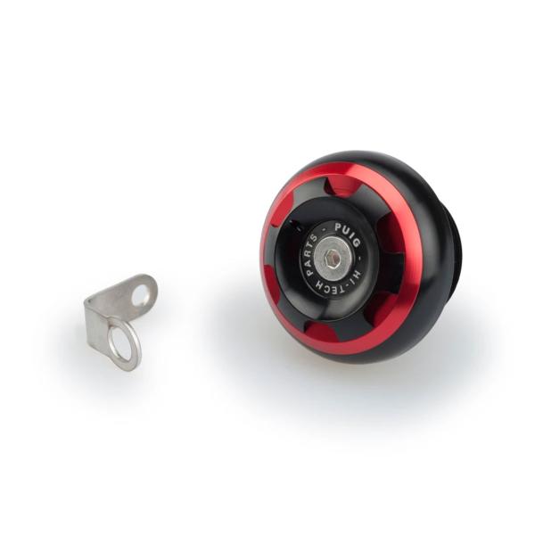 Tappo olio motore Puig Track Rosso Aprilia Dorsoduro 750 2008-2016