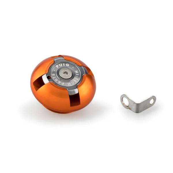 Tappo olio motore Puig HI-TECH Arancione Kawasaki Ninja 300 2013-2017