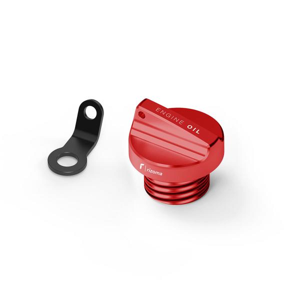 Tappo olio motore Rizoma rosso Ducati Panigale V4 2022-2024