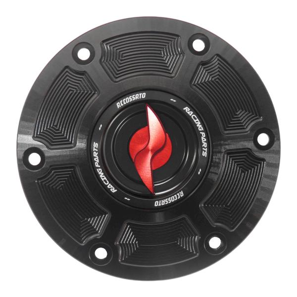 Tappo serbatoio benzina Accossato alluminio rosso chiusura rapida KTM 1290 SuperDuke 2014-2021