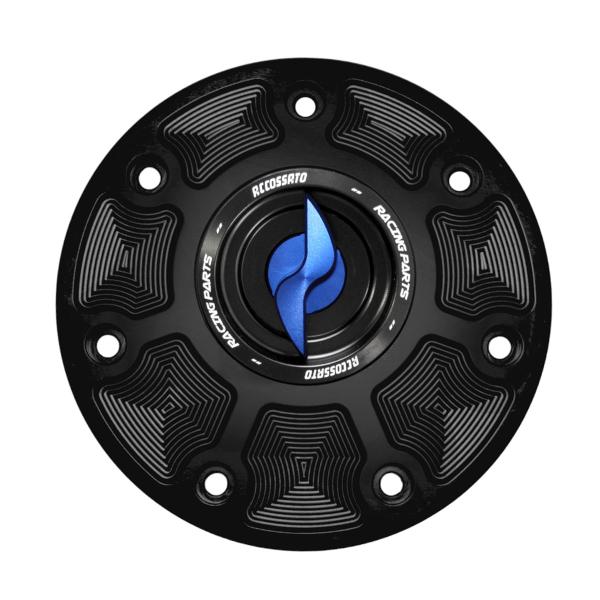 Tappo serbatoio benzina Accossato alluminio blu chiusura rapida KTM 790 Duke 2018-2021