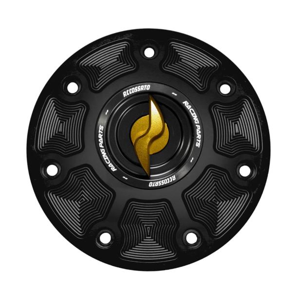 Accossato gold aluminum fuel tank cap quick release KTM 125 Duke 2021