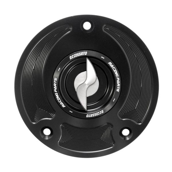 Tappo serbatoio benzina Accossato alluminio argento chiusura rapida Suzuki GSXR1000 2003-2013