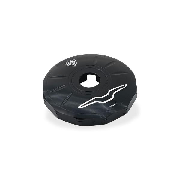 CNC Racing black fuel tank cap Moto Guzzi V7 Stone 2019-2023