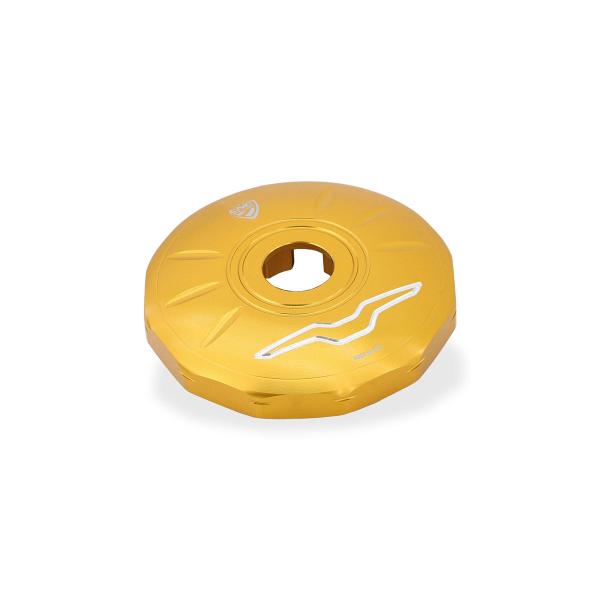 Tappo serbatoio benzina CNC Racing oro Moto Guzzi V7 Stone 2019-2023