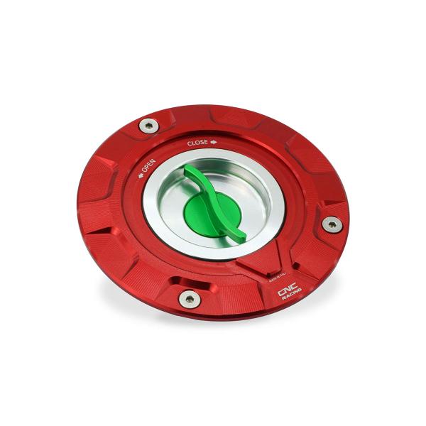 Tappo serbatoio benzina CNC Racing Livrea Tricolore rosso Ducati Superleggera V4 2020-2021