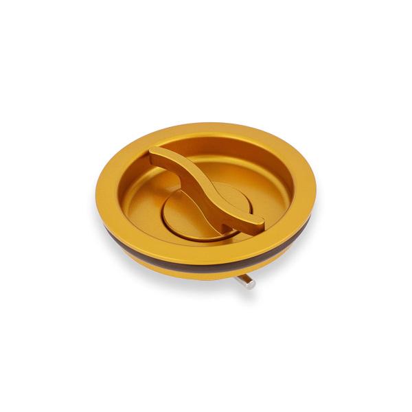 Chiusura tappo serbatoio benzina CNC Racing Fast Open Oro