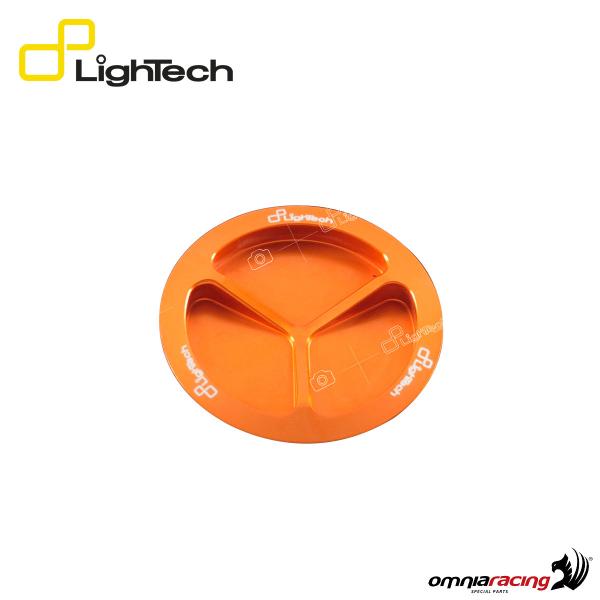 Ricambio originale Lightech flangia interna per tappo serbatoio rapido colore arancione