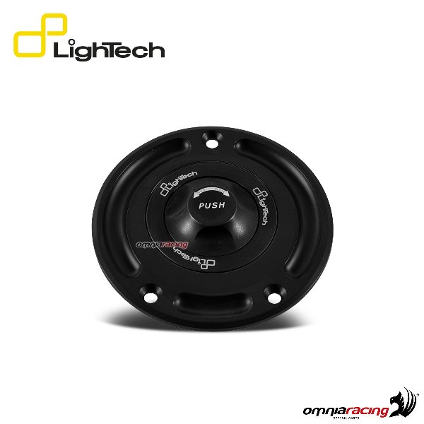 Tappo serbatoio benzina a sgancio rapido Lightech nero Kawasaki Z1000 2007-2009