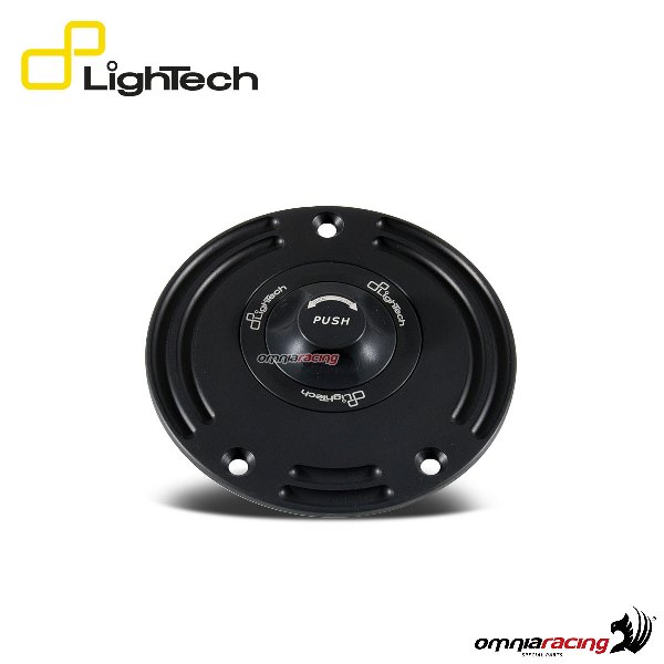 Tappo serbatoio benzina a sgancio rapido Lightech nero per Kawasaki Ninja 400 2018>