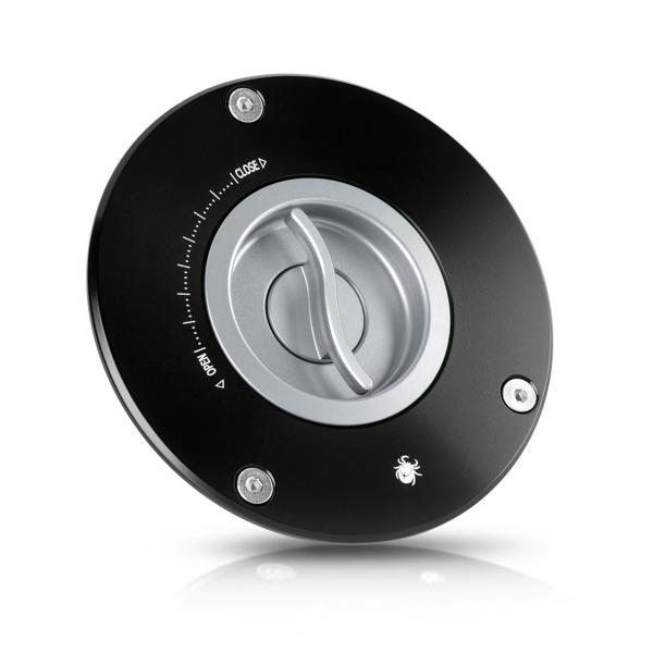 Paraxite silver quick release tank cap Aprilia Tuono V4 1100 Factory 2015-2020