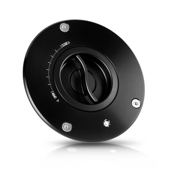 Tappo serbatoio sgancio rapido Paraxite nero Ducati Streetfighter V2 2022-2024