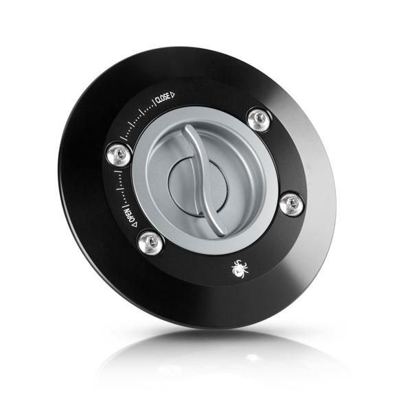 Paraxite silver quick release tank cap Ducati Panigale V2 2020-2024