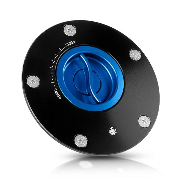 Paraxite blue quick release tank cap Suzuki SV650 2021-2024