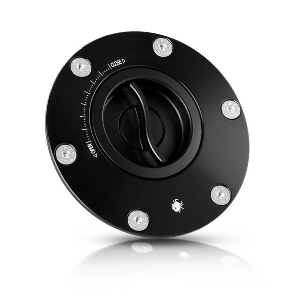 Paraxite black quick release tank cap MV Agusta Dragster 800 2014-2020