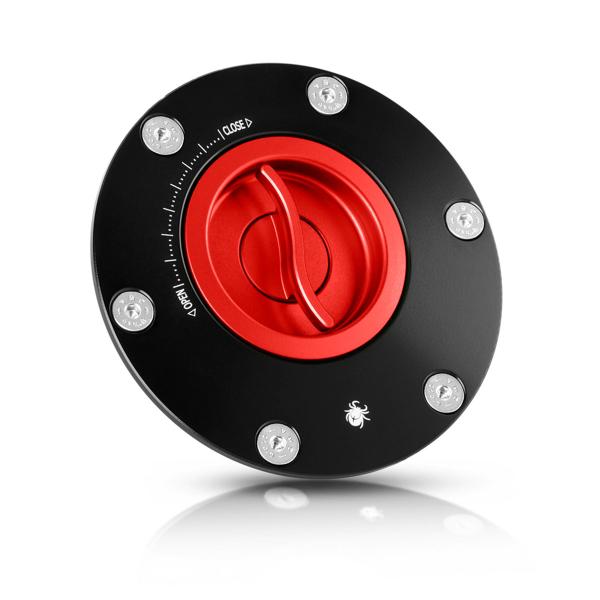 Paraxite red quick release tank cap Aprilia RS125 2021-2024