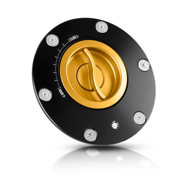 Paraxite gold quick release tank cap Triumph Tiger 1200 2018-2024