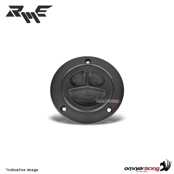 Tappo serbatoio racing Robby Moto in ergal nero per Yamaha FZ8 2011>2012