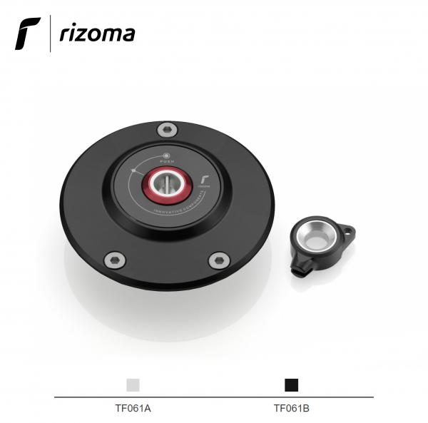 Tappo serbatoio benzina Rizoma colore nero per Yamaha MT09 2021>