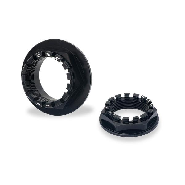 CNC Racing black rear wheel nuts Ducati Monster S4R S 2006-2008