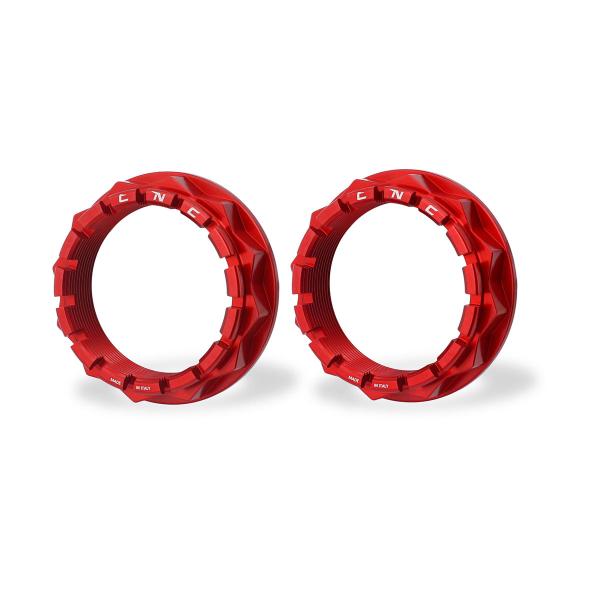 CNC Racing red rear wheel nuts Ducati Diavel V4 2023-2024