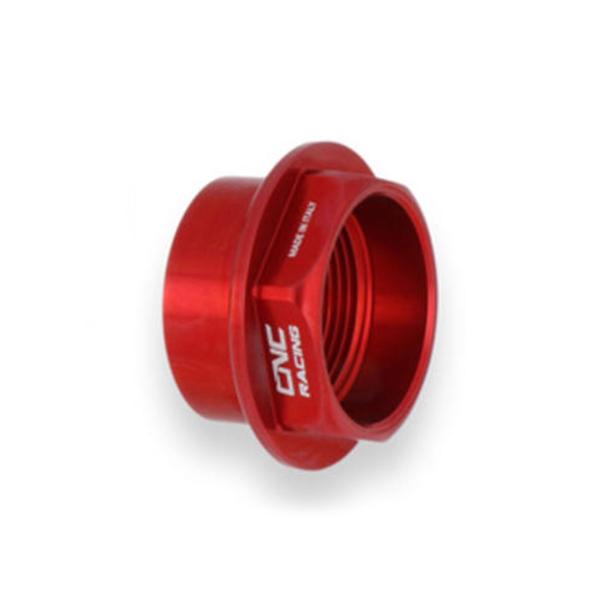 Dado perno ruota anteriore CNC Racing rosso Ducati Hypermotard 950 2019-2024