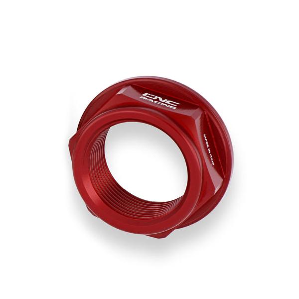 Dado perno ruota posteriore CNC Racing rosso Aprilia RSV4 Factory 2009-2014