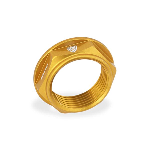 Dado perno ruota anteriore CNC Racing oro Moto Guzzi V100 Mandello 2022-2024