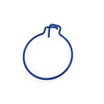 CNC Racing blue Safety spring clip for rear wheel nut Ducati Panigale V4 2018-2024