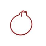 CNC Racing red Safety spring clip for rear wheel nut Ducati Panigale V4 2018-2024