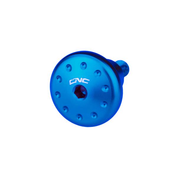 CNC Racing blue exhaust heat shield screw Ducati Panigale 1199 2012-2014