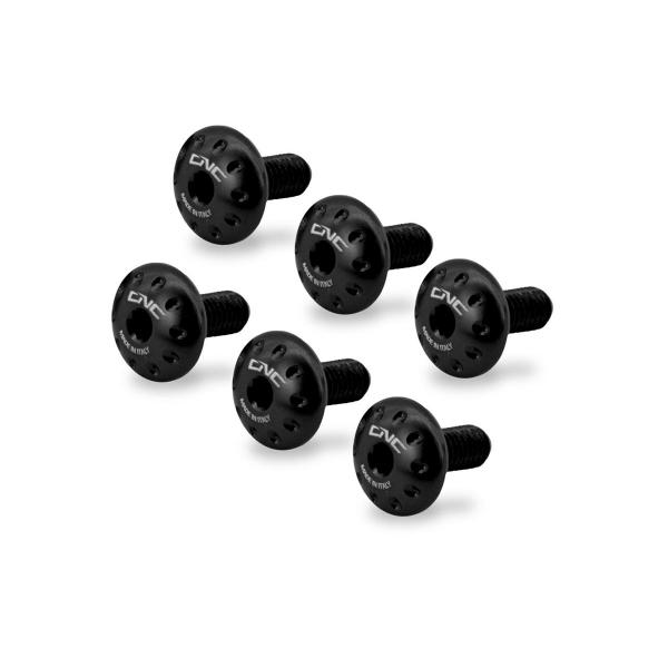 CNC Racing black dashboard cover screw kit Ducati Multistrada V4 Pikes Peak 2022-2024