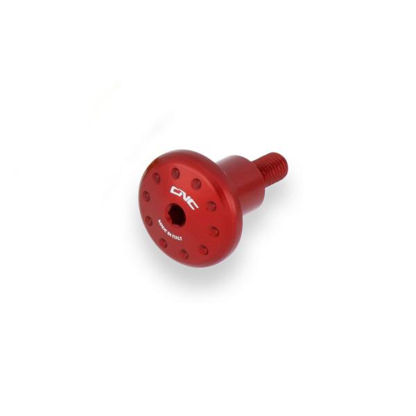 CNC Racing red front front brake/clutch fluid reservoir screw
