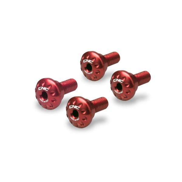 CNC Racing red fork protector screw kit Ducati Scrambler 800 Classic 2015-2018
