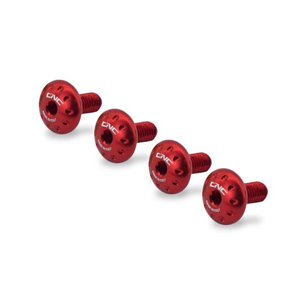 CNC Racing red rear fender screws Ducati Panigale 1199R 2013-2017