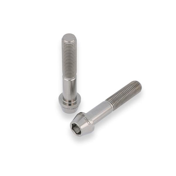 Kit viti pinza freno anteriore M10 (2pz) CNC Racing titanio Aprilia RSV4RR 2017-2018