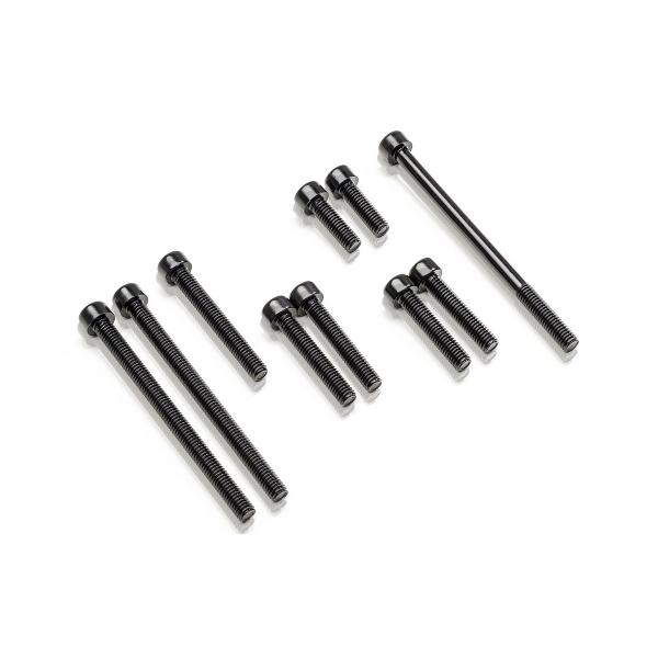 CNC Racing black Ergal engine screw kit Ducati Monster 797 2017-2020