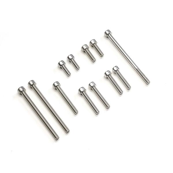 Kit viteria motore in ergal CNC Racing argento Ducati Monster 797 2017-2020