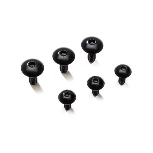 CNC Racing black ergal fairing screw kit Ducati Scrambler 800 Classic 2015-2018