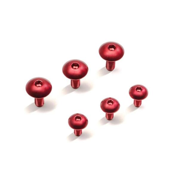 CNC Racing red ergal fairing screw kit Ducati Scrambler 800 Classic 2015-2018