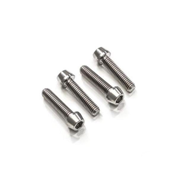 CNC Racing titanium fork foot tightening screw kit M6 4pcs Ducati Scrambler 800 Cafe Racer 2017-2021