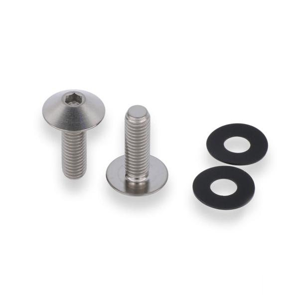 Kit viti fissaggio serbatoio benzina CNC Racing titanio Ducati Scrambler 1100 2018-2024