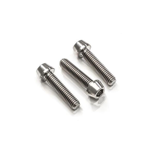 Kit viti attuatore frizione M6x16 (3pz) CNC Racing titanio Ducati 848 EVO 2011-2013