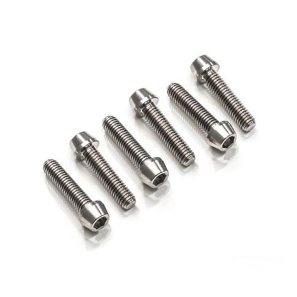 CNC Racing titanium fork lower plate screw kit M6x20 (6pcs) Ducati Panigale 1199 2012-2014