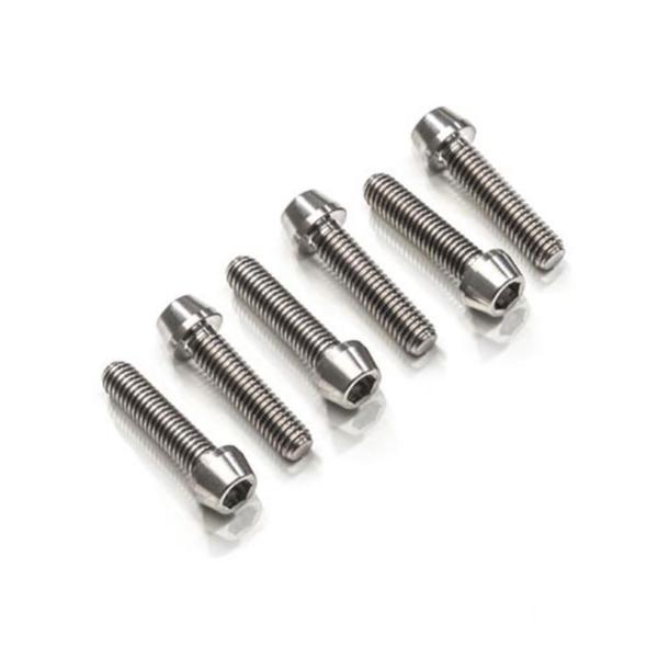 CNC Racing titanium footpeg screw kit M8x25 (6pcs) Mv Agusta Brutale 800 2016-2019