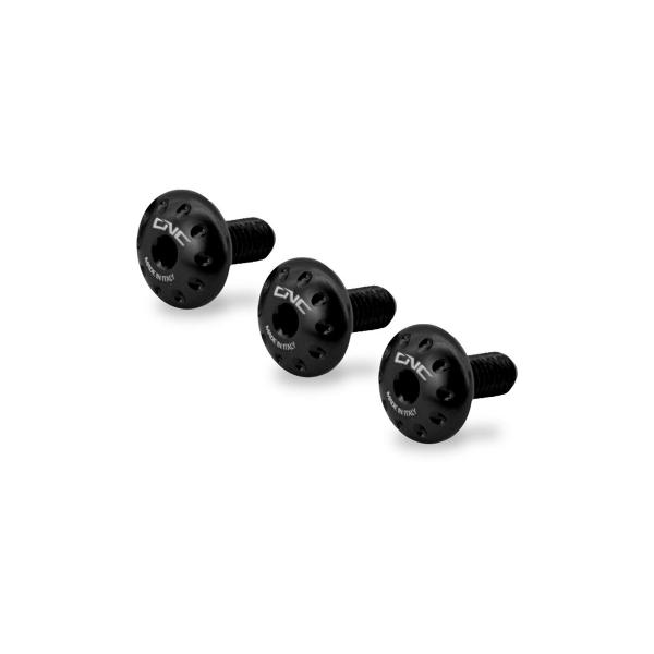 CNC Racing black manifold heat shield screw kit Ducati XDiavel 1262 2016-2023