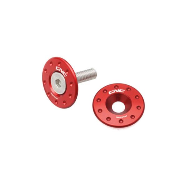 CNC Racing red saddle screw kit Ducati Multistrada 1200 Enduro 2016-2018